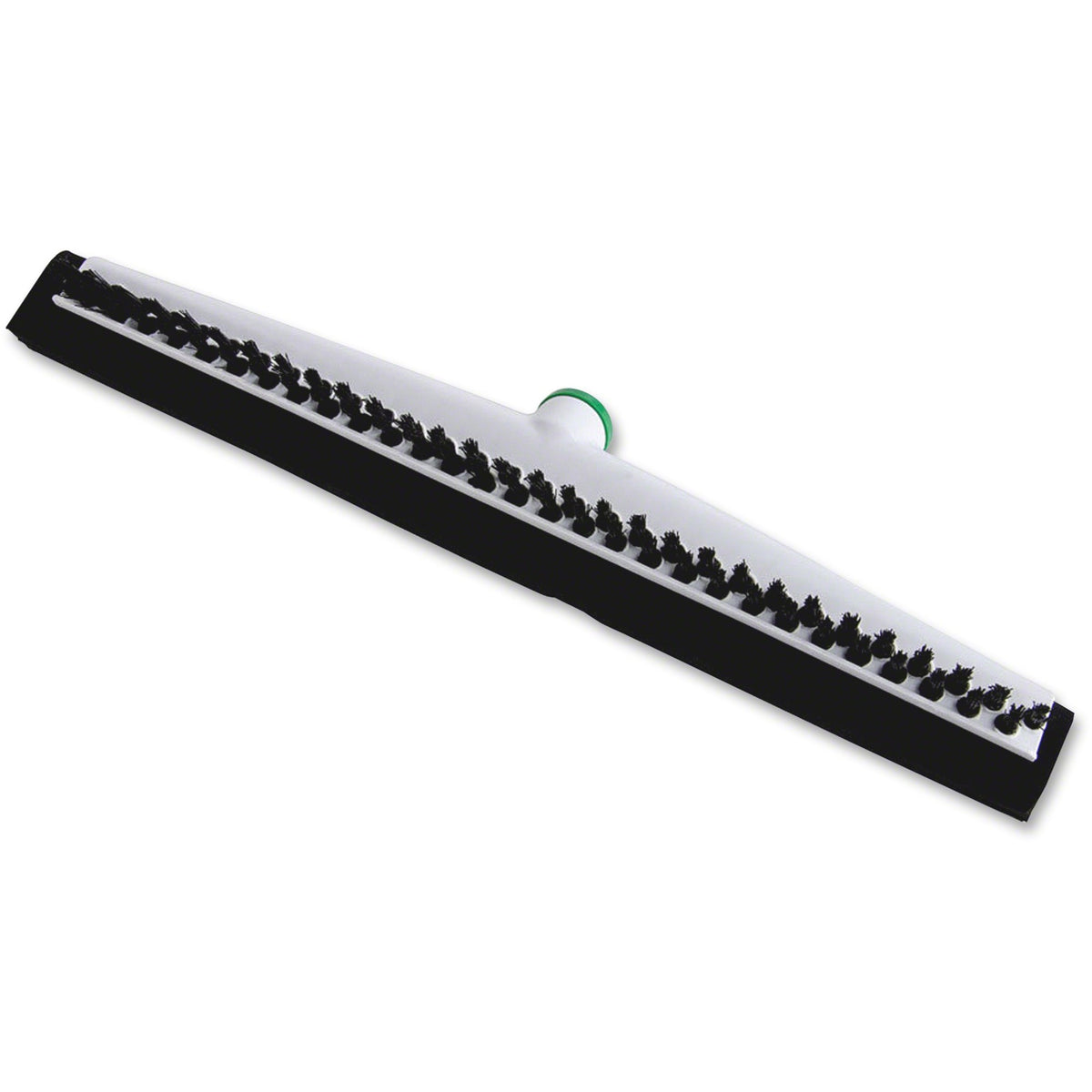 Unger Sanitary Squeegee Brush - 22" Length - Acid Resistant - Plastic, Polypropylene, Foam Rubber - White, Black - 1 Each