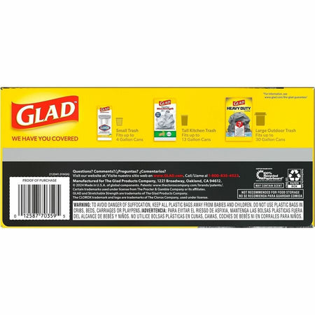 Glad ForceFlex Heavy-Duty Large Drawstring Trash Bags - Alternate-Image13
