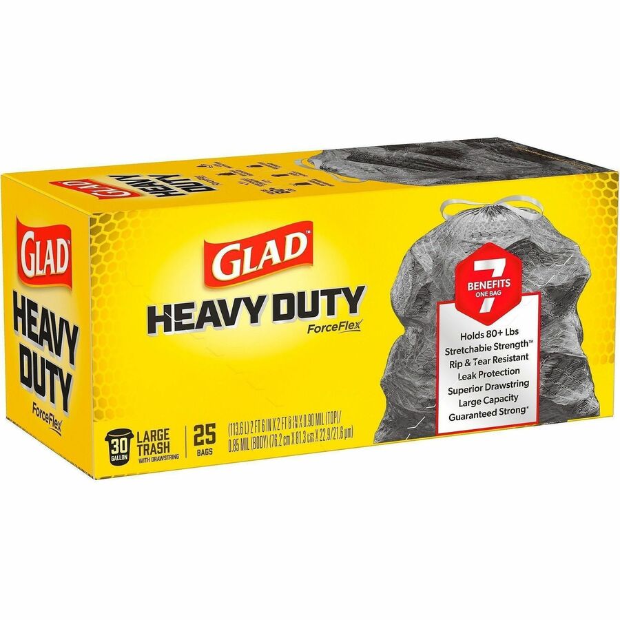 Glad ForceFlex Heavy-Duty Large Drawstring Trash Bags - Alternate-Image10