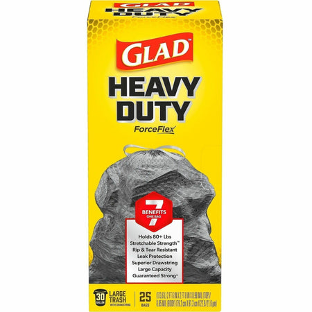 Glad ForceFlex Heavy-Duty Large Drawstring Trash Bags - 2000