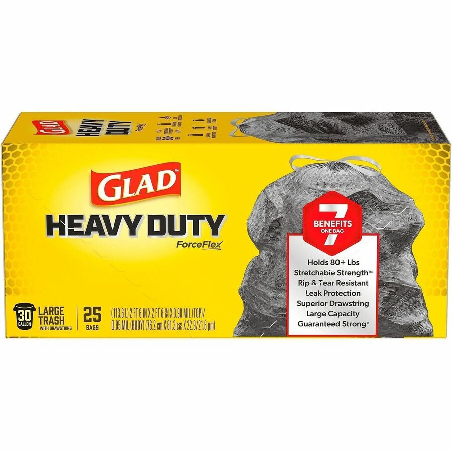 Glad ForceFlex Heavy-Duty Large Drawstring Trash Bags - Alternate-Image1