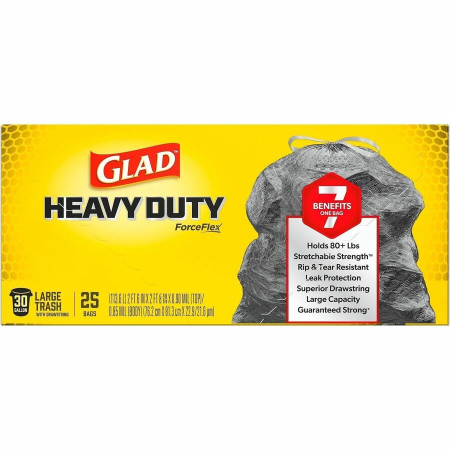 Glad ForceFlex Heavy-Duty Large Drawstring Trash Bags - Alternate-Image14