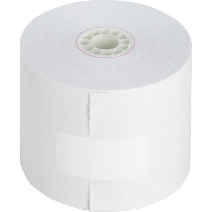 Business Source 150' Adding Machine Rolls - 2 1/4" x 150 ft - Sustainable Forestry Initiative (SFI) - Lint-free - White - 12 / Pack