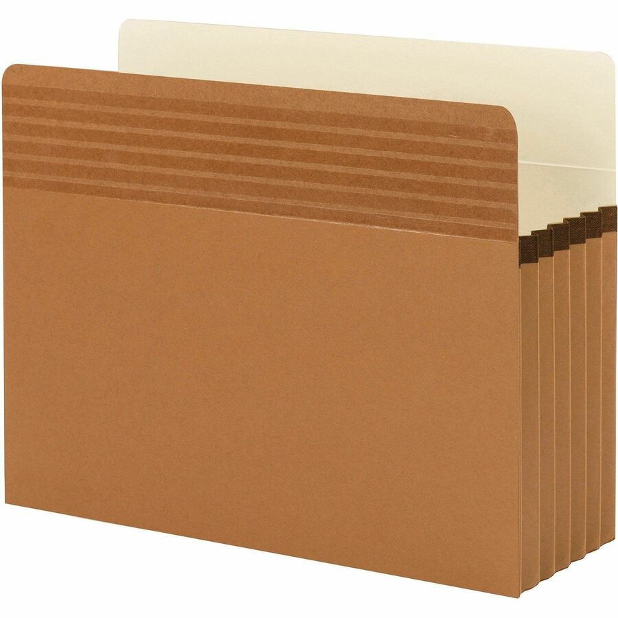 Smead Easy Grip Straight Tab Cut Letter Recycled File Pocket - Left
