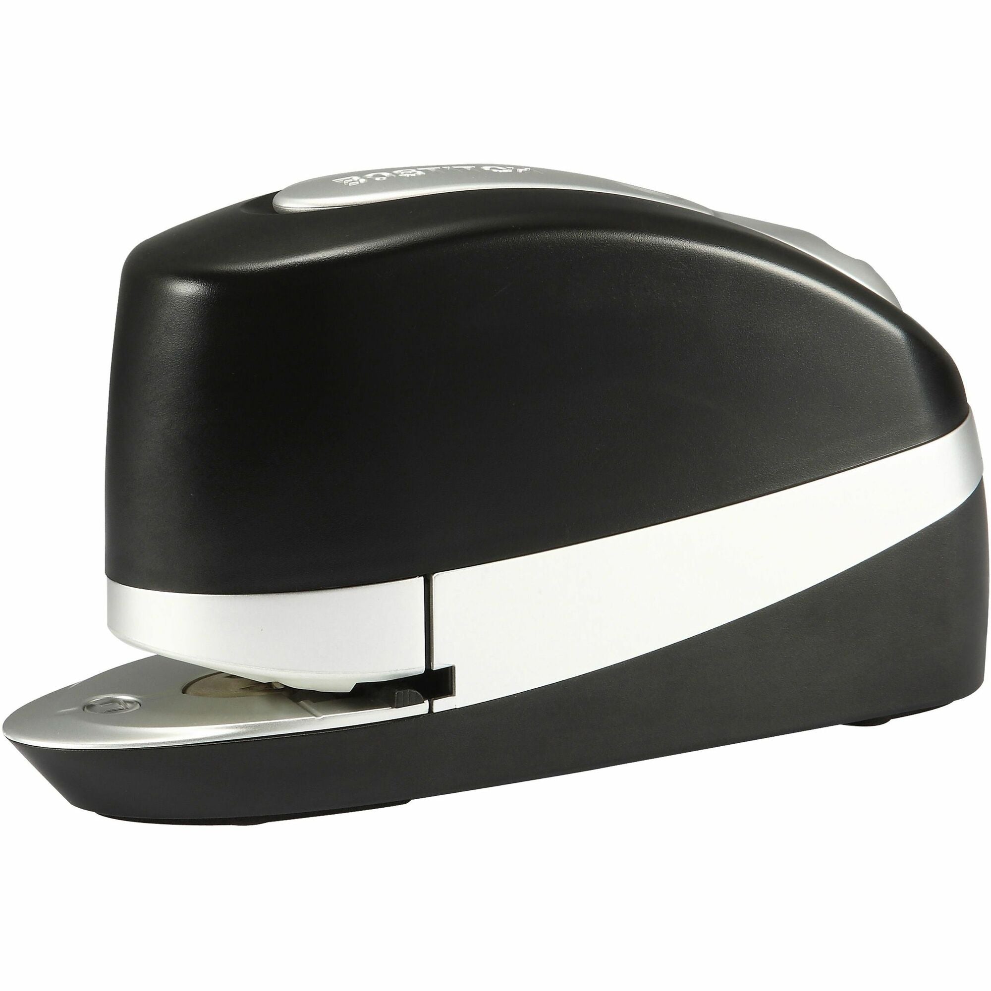 Bostitch Impulse 20 Executive Electric Stapler - Staples Upto 20 Sheet - Holds Upto 210 Staple - Full Strip - Black, Silver - 1 Each