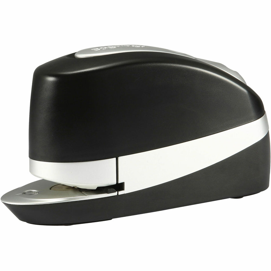 Bostitch Impulse 20 Executive Electric Stapler - Staples Upto 20 Sheet - Holds Upto 210 Staple - Full Strip - Black, Silver - 1 Each