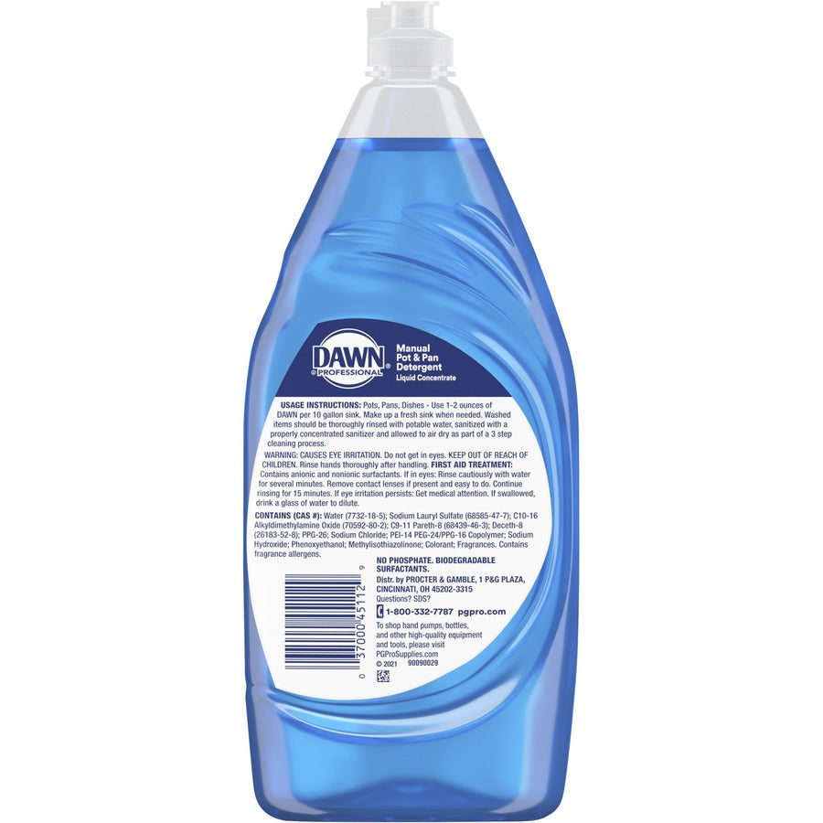 Dawn Manual Dishwashing Liquid - Rear