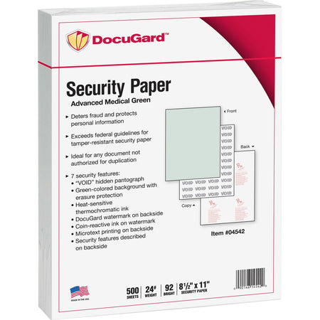 DocuGard Advanced Medical Security Paper - 2000