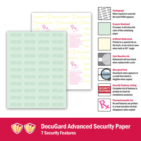 DocuGard Advanced Medical Security Paper - Alternate-Image1