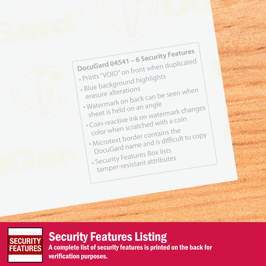 DocuGard Standard Medical Security Paper - Alternate-Image6