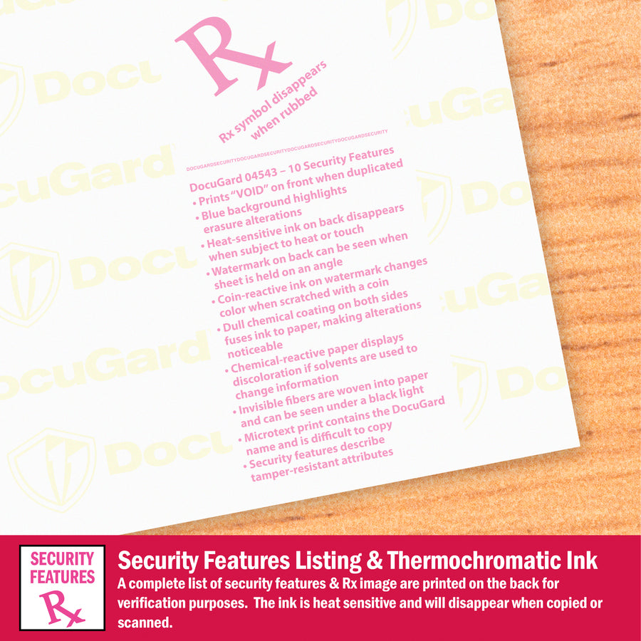 DocuGard Premier Medical Security Paper - Alternate-Image6