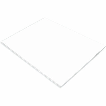 Tru-Ray Construction Paper - Project, Bulletin Board - 24" Width x 18" Length - White - Sulphite - 50 / Pack