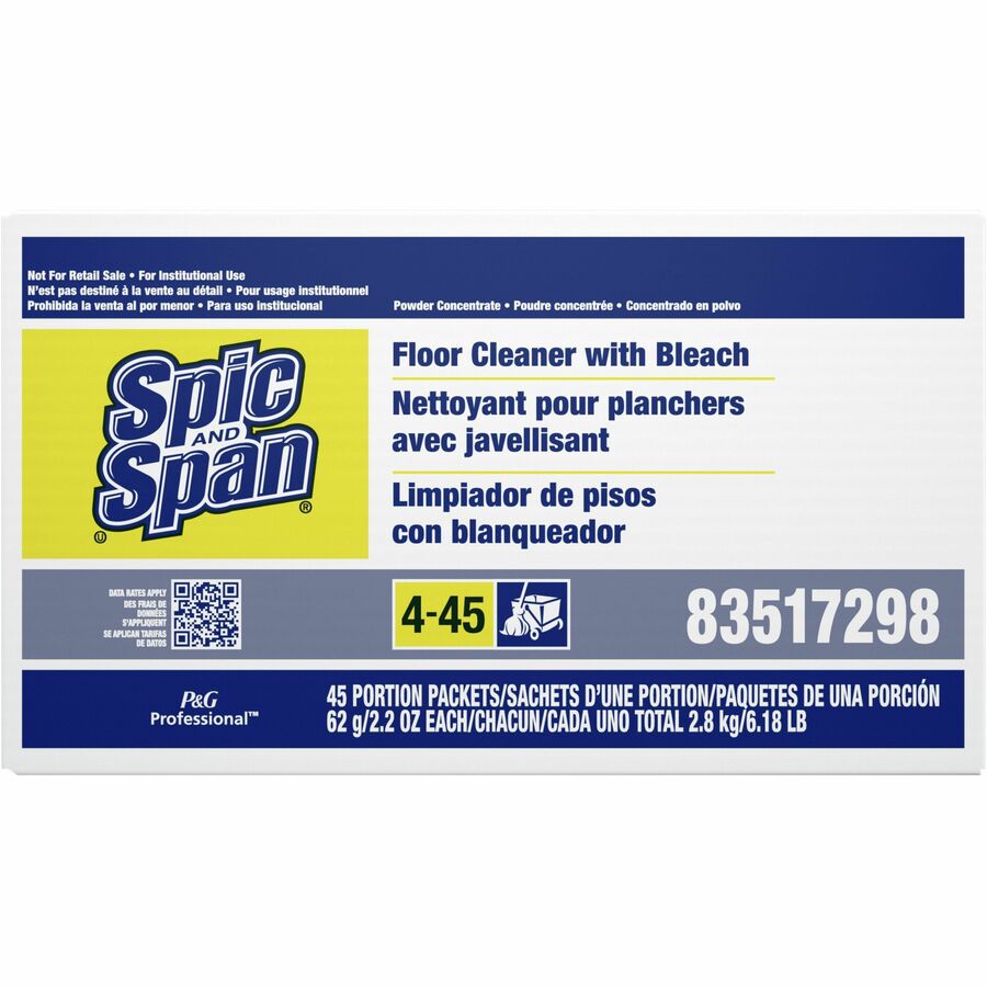 Spic and Span Floor Cleaner with Bleach - Front