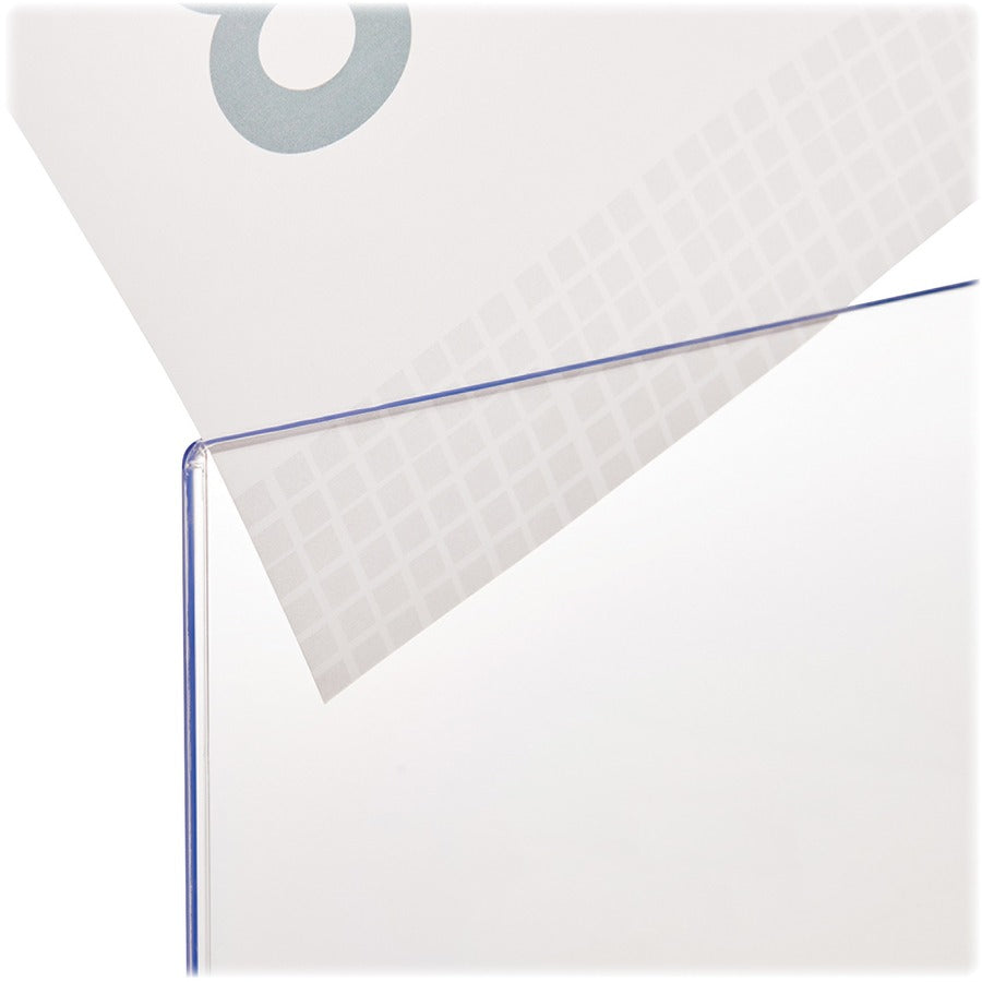 Deflecto Superior Image Double-Sided Sign Holder - Top