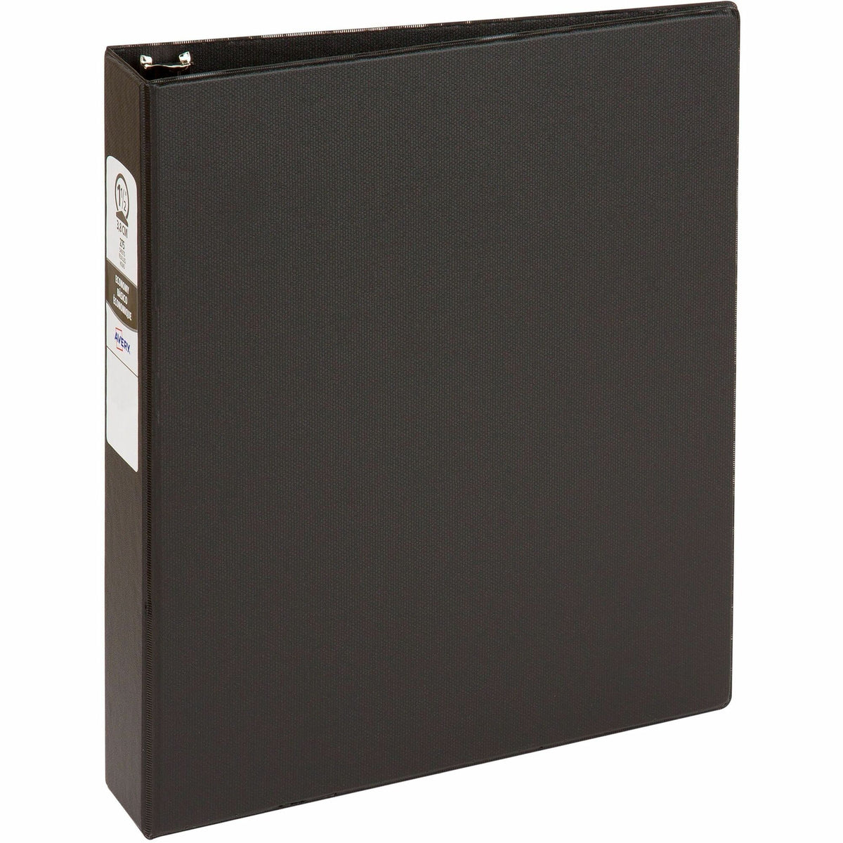 Avery&reg; Standard Binder, 1.5" Round Rings, Black Binder (03401) - 2000