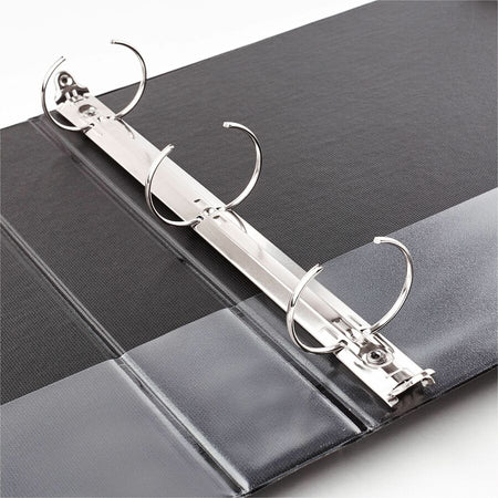 Avery&reg; Standard Binder, 1.5" Round Rings, Black Binder (03401) - Alternate-Image7