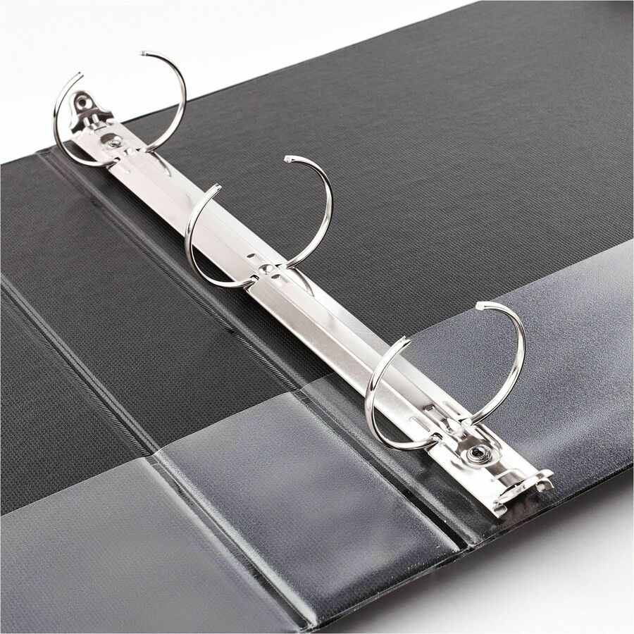 Avery&reg; Standard Binder, 1.5" Round Rings, Black Binder (03401) - Alternate-Image3