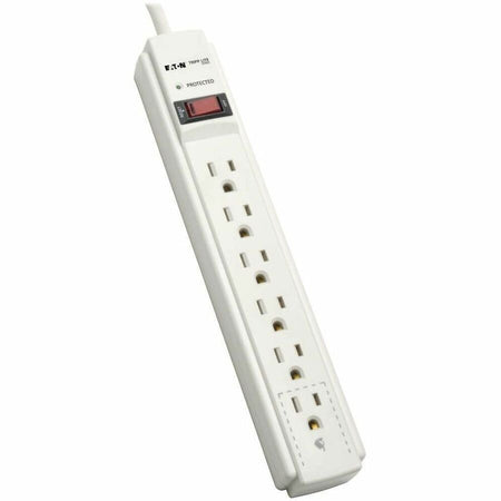 Tripp Lite series 6-Outlet Economy Surge Protector - 6 x NEMA 5-15R - 1800 VA - 900 J - 120 V AC Input - 120 V AC Output - 6 ft