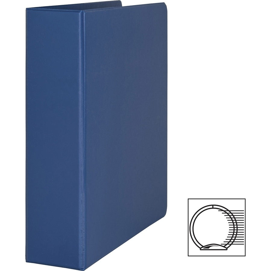 Business Source Basic Round Ring Binders - Left