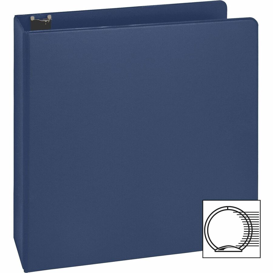 Business Source Basic Round Ring Binders - Alternate-Image3