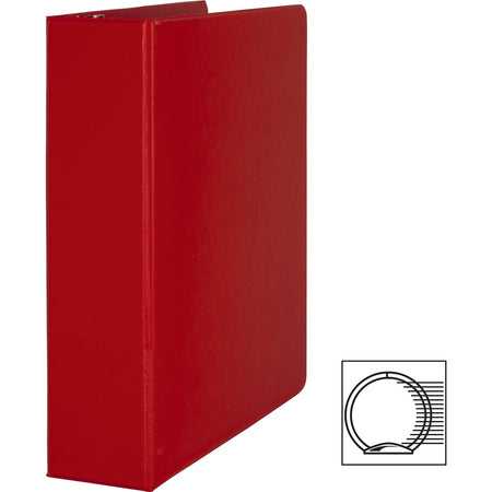 Business Source Basic Round Ring Binders - Left