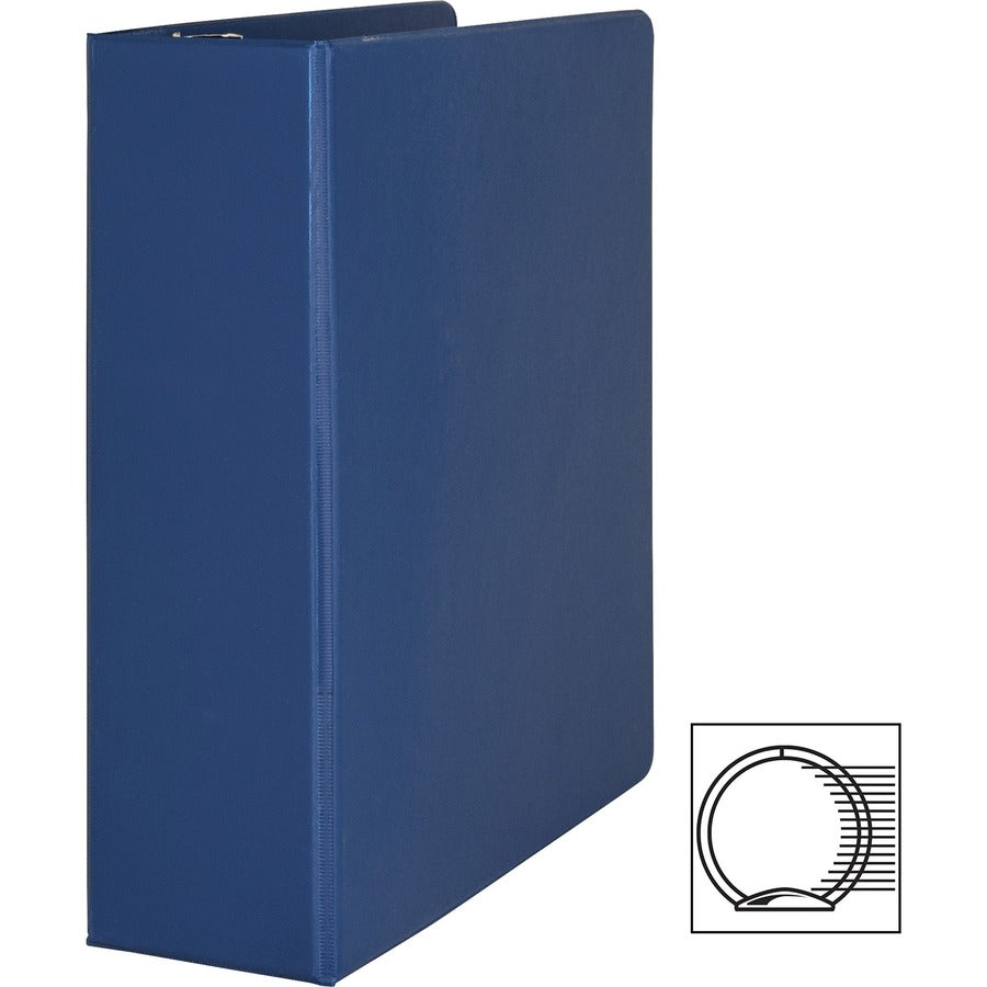 Business Source Basic Round Ring Binders - Left