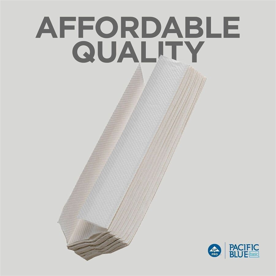 Pacific Blue Basic C-Fold Recycled Paper Towel - Alternate-Image4