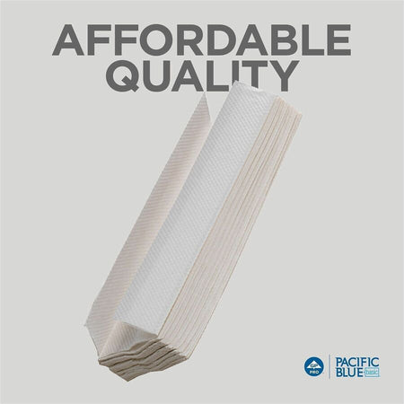 Pacific Blue Basic C-Fold Recycled Paper Towel - Alternate-Image4