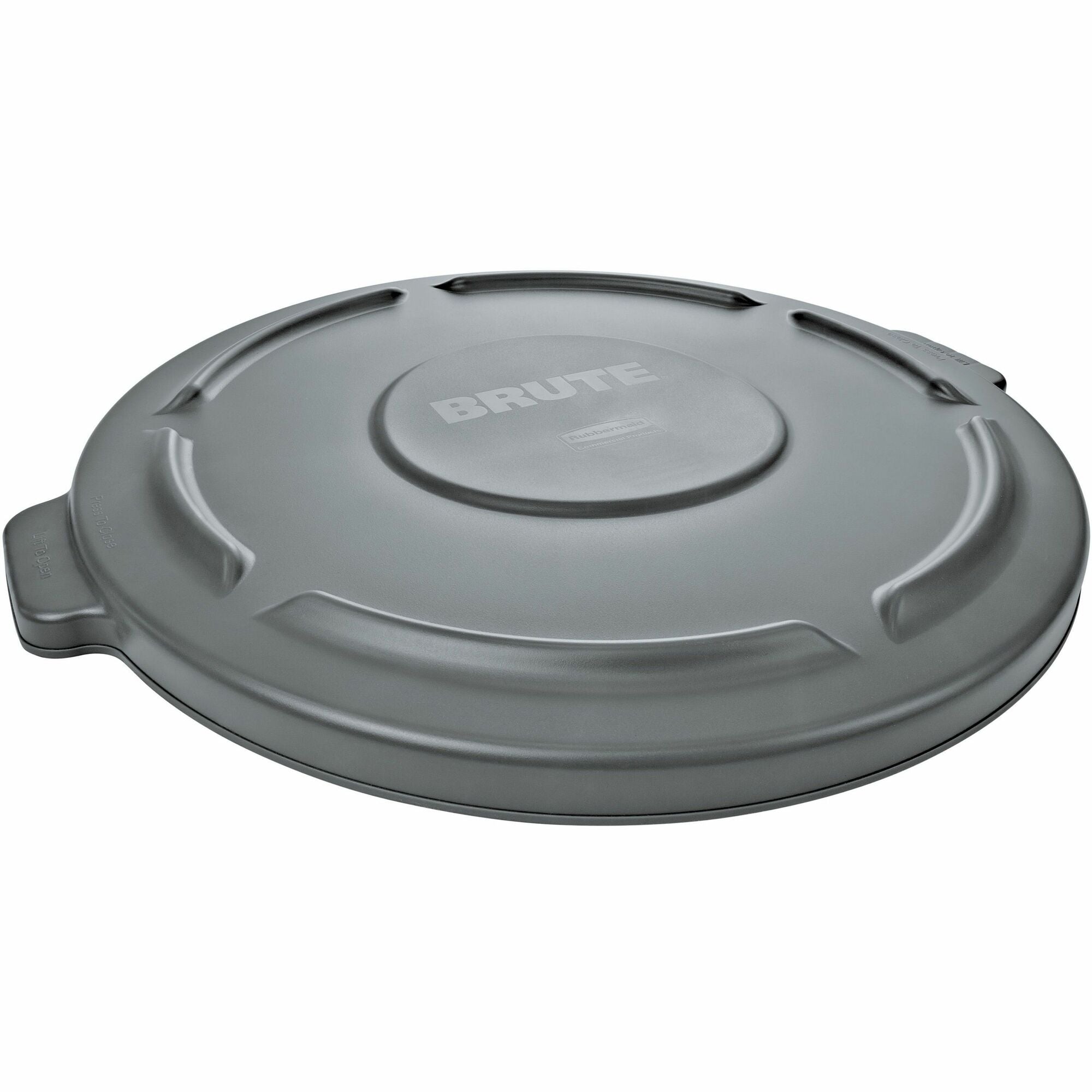 Rubbermaid Commercial Brute 55-Gallon Lid: Round Plastic Container Cover - Waste Containers & Lids