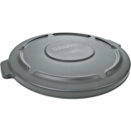 Rubbermaid Commercial Brute 55-Gallon Lid: Round Plastic Container Cover - Waste Containers & Lids
