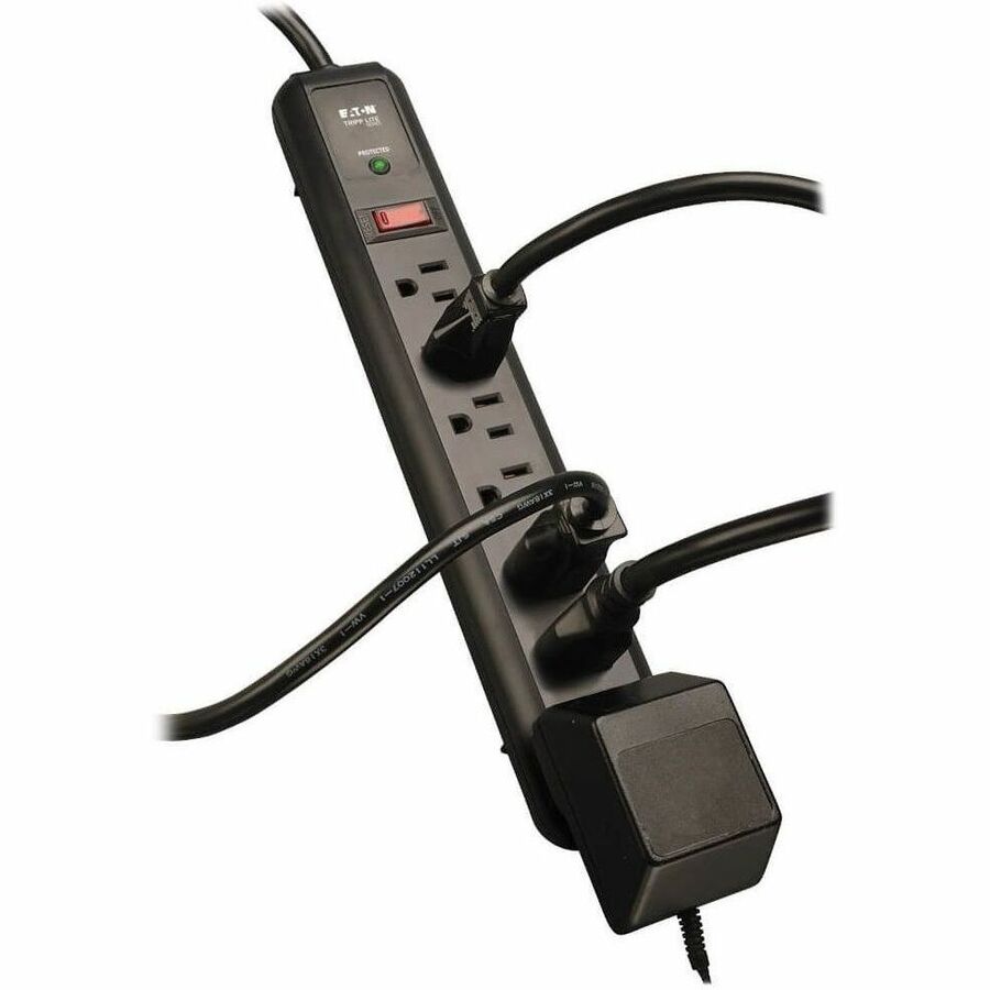 Tripp Lite series Protect It! 7-outlet Surge Suppressor - 7 x NEMA 5-15R - 1800 VA - 1080 J - 120 V AC Input - 4 ft
