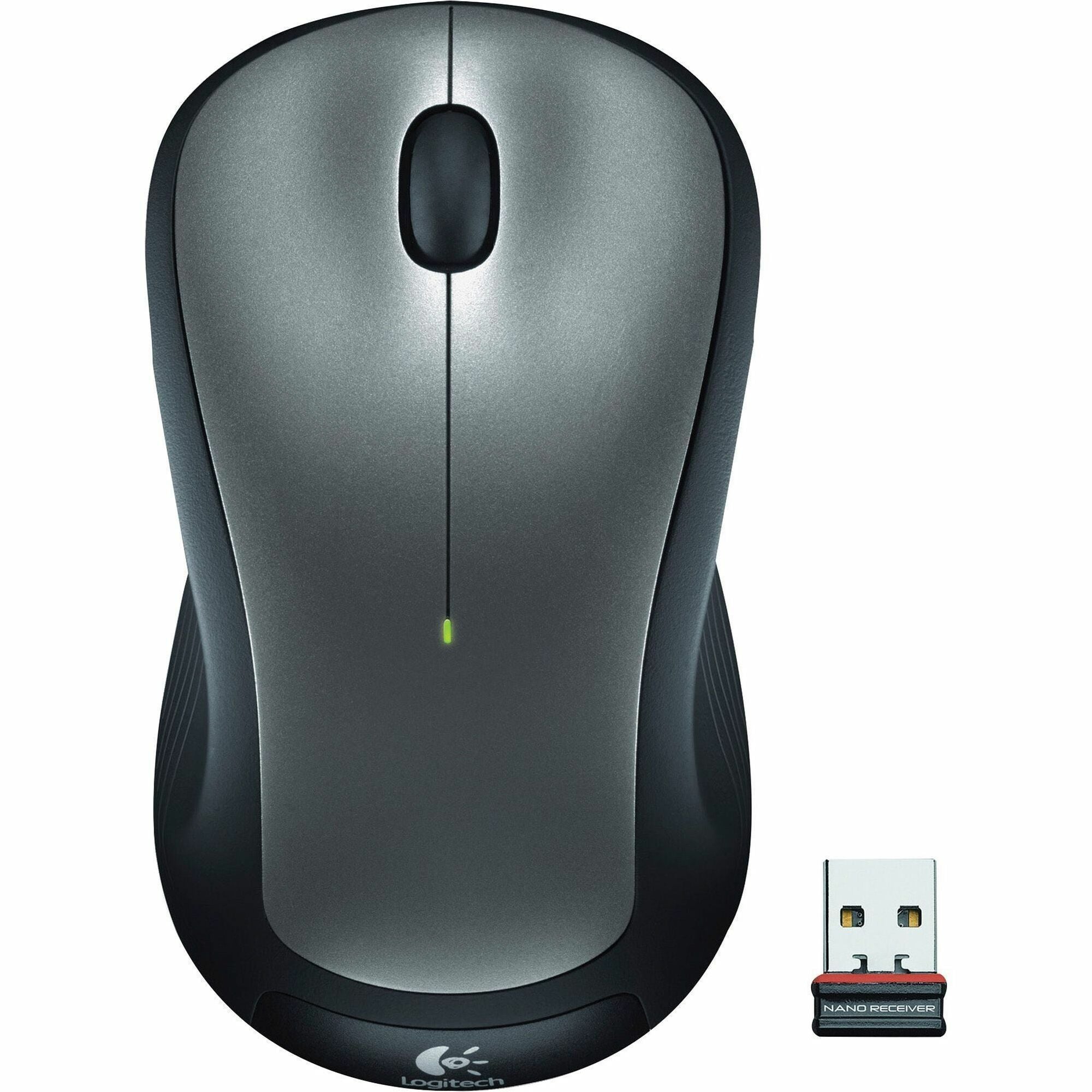 Logitech M310 Wireless Mouse - Optical - Wireless - 32.81 ft - Radio Frequency - 2.40 GHz - Silver - USB - 1000 dpi - Scroll Wheel - 3 Button(s) - Symmetrical - 1 Each