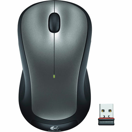 Logitech M310 Wireless Mouse - Optical - Wireless - 32.81 ft - Radio Frequency - 2.40 GHz - Silver - USB - 1000 dpi - Scroll Wheel - 3 Button(s) - Symmetrical - 1 Each