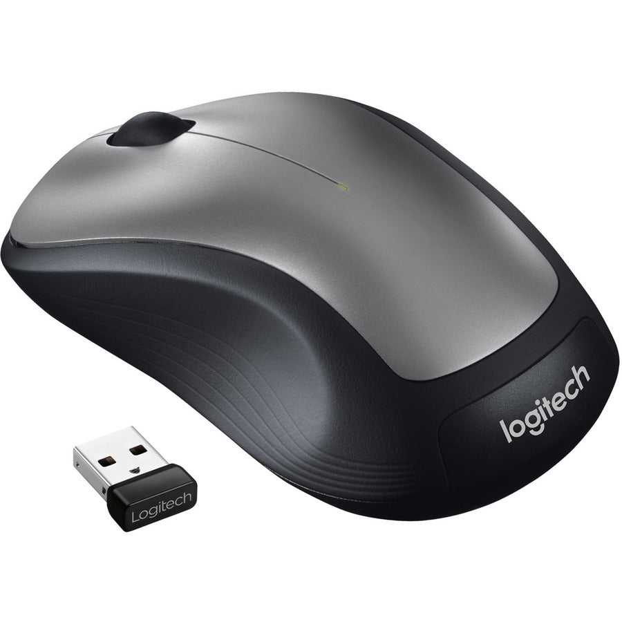 Logitech M310 Wireless Mouse - Optical - Wireless - 32.81 ft - Radio Frequency - 2.40 GHz - Silver - USB - 1000 dpi - Scroll Wheel - 3 Button(s) - Symmetrical - 1 Each