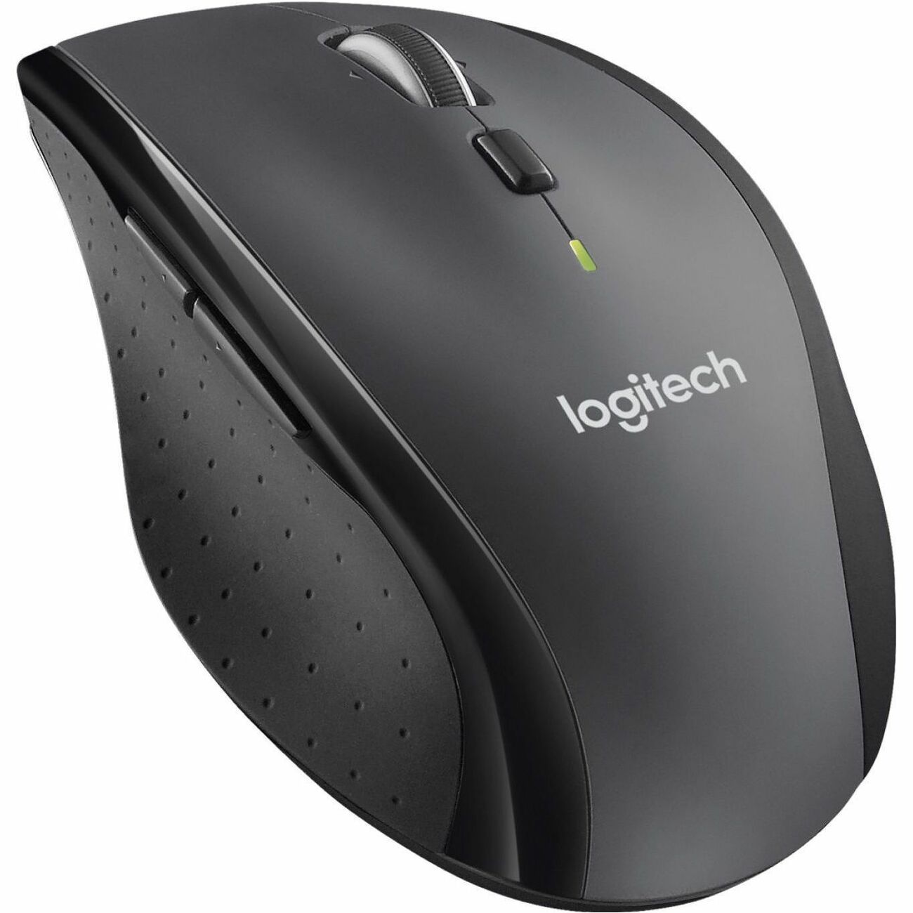 Logitech M705 Marathon Wireless Laser Mouse - Laser - Wireless - 32.81 ft - 2.40 GHz - Silver - USB - 1000 dpi - Scroll Wheel - 8 Button(s) - Right-handed - 2 x AA Battery Supported - 1 Each