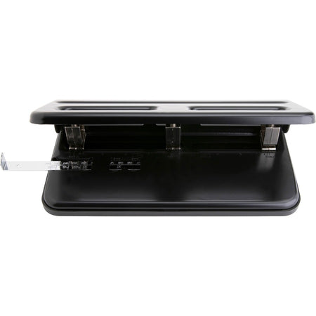 Business Source Heavy-duty 3-hole Punch - Front