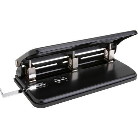 Business Source Heavy-duty 3-hole Punch - Right
