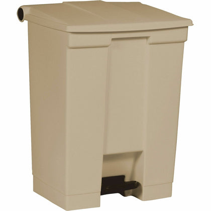 Rubbermaid Commercial Step-On Container: 18 gal Fire-Safe Bin with Pedal Control - Waste Containers & Lids