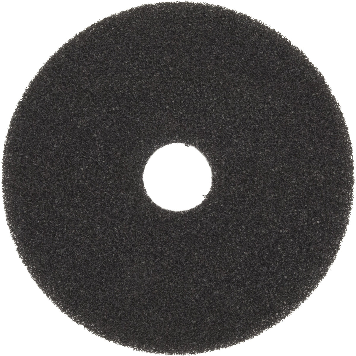 Scotch-Brite High Productivity Pad 7300 - Round20" Diameter x 0.50" Thickness - Floor, Stripping - 175 rpm to 600 rpm Speed Supported - Durable, Clog Resistant, Dirt Remover - Nylon - Black - 5 / Carton