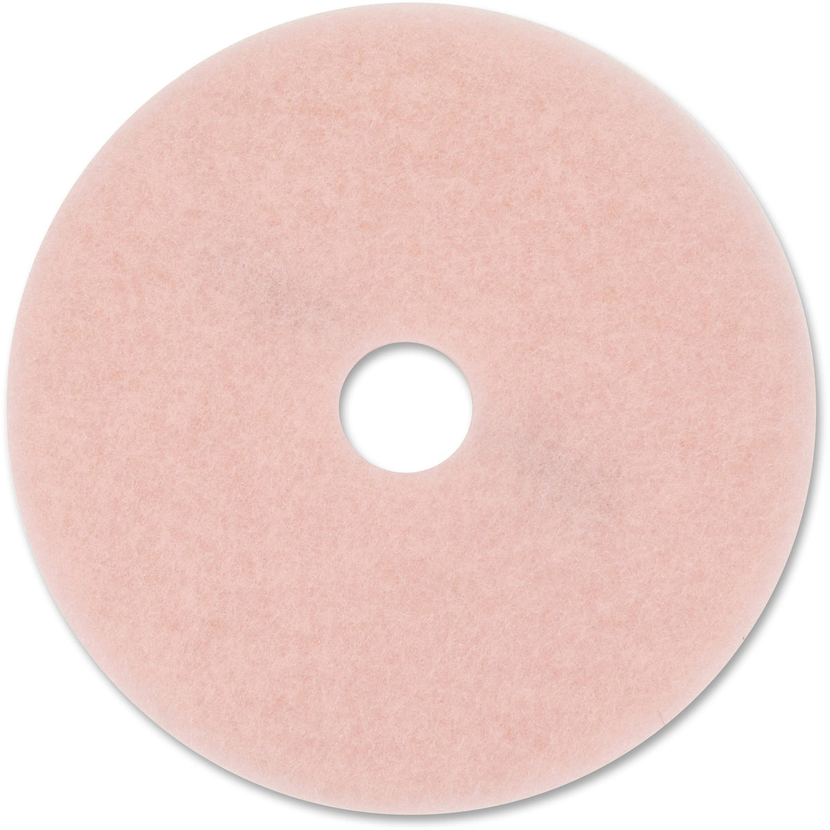 3M Eraser Burnish Pad 3600 - Synthetic Fiber - Pink - 5 / Carton