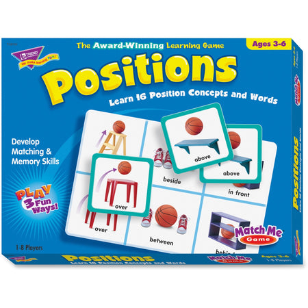 Trend Positions Match Me Games - Educational - 1 / Box