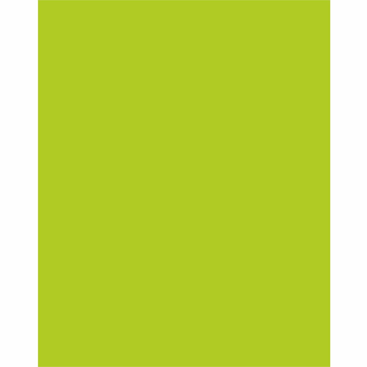 UCreate Neon Poster Board - 22" Width x 28" Length - Hot Lime - 25 / Carton