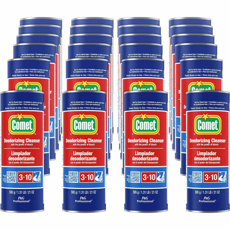 Comet Deodorizing Cleanser - For Multipurpose - 21 oz (1.31 lb) - Recommended For: Stain Remover - Deodorize - 24 / Carton