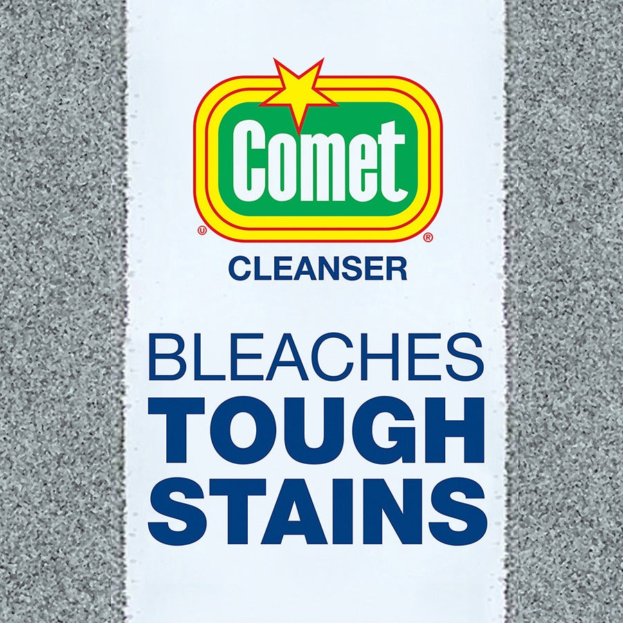Comet Deodorizing Cleanser - For Multipurpose - 21 oz (1.31 lb) - Recommended For: Stain Remover - Deodorize - 24 / Carton