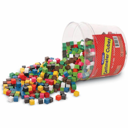 Learning Resources Centimeter Cubes Set - Play Cube - Theme/Subject: Learning - 6 Year & Up - 1000 Pieces