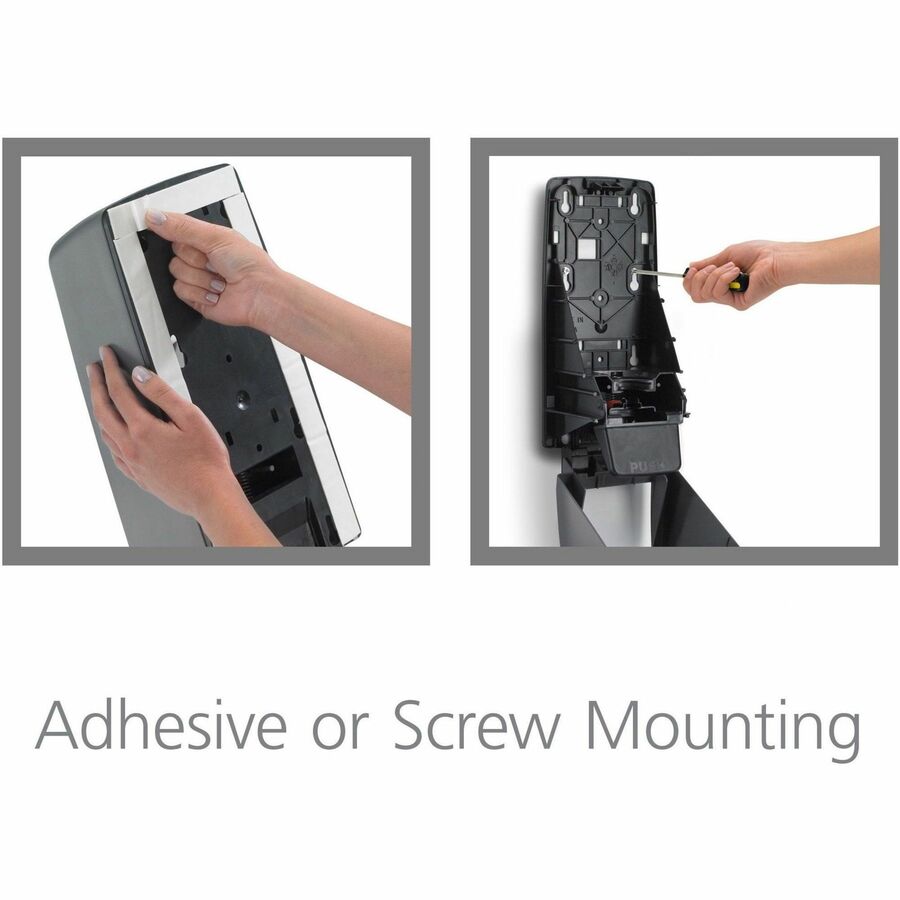 Gojo® PRO TDX 2000 Manual Dispenser - 2.11 Quart Capacity - Refillable & Rugged - Black - Skin Care Dispensers Refills