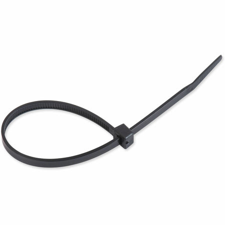Tatco Tamper-proof Cable Ties - Cable Tie - Black - 8" Length - 1000 / Pack