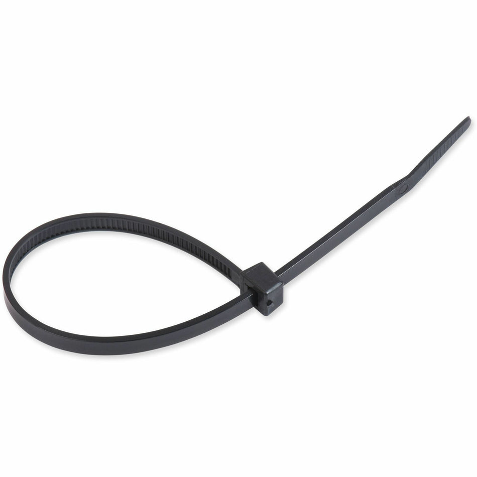 Tatco Tamper-proof Cable Ties - Cable Tie - Black - 8" Length - 1000 / Pack