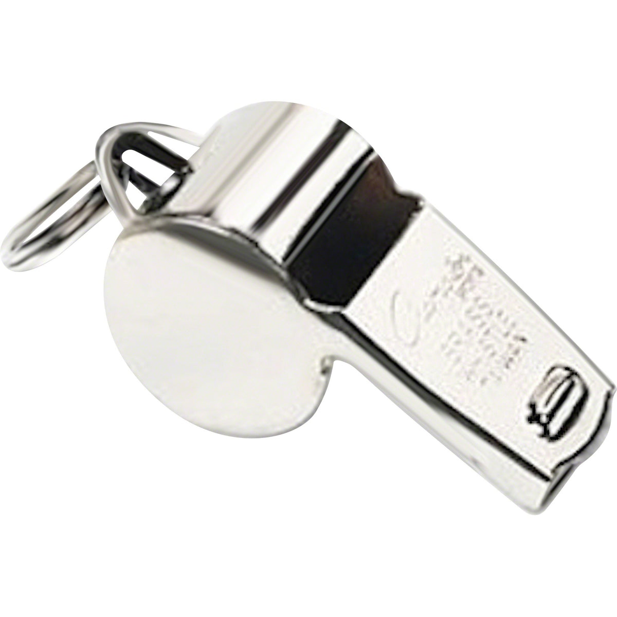 Champion Sports Heavyweight Metal Whistle - Silver - 1 Dozen
