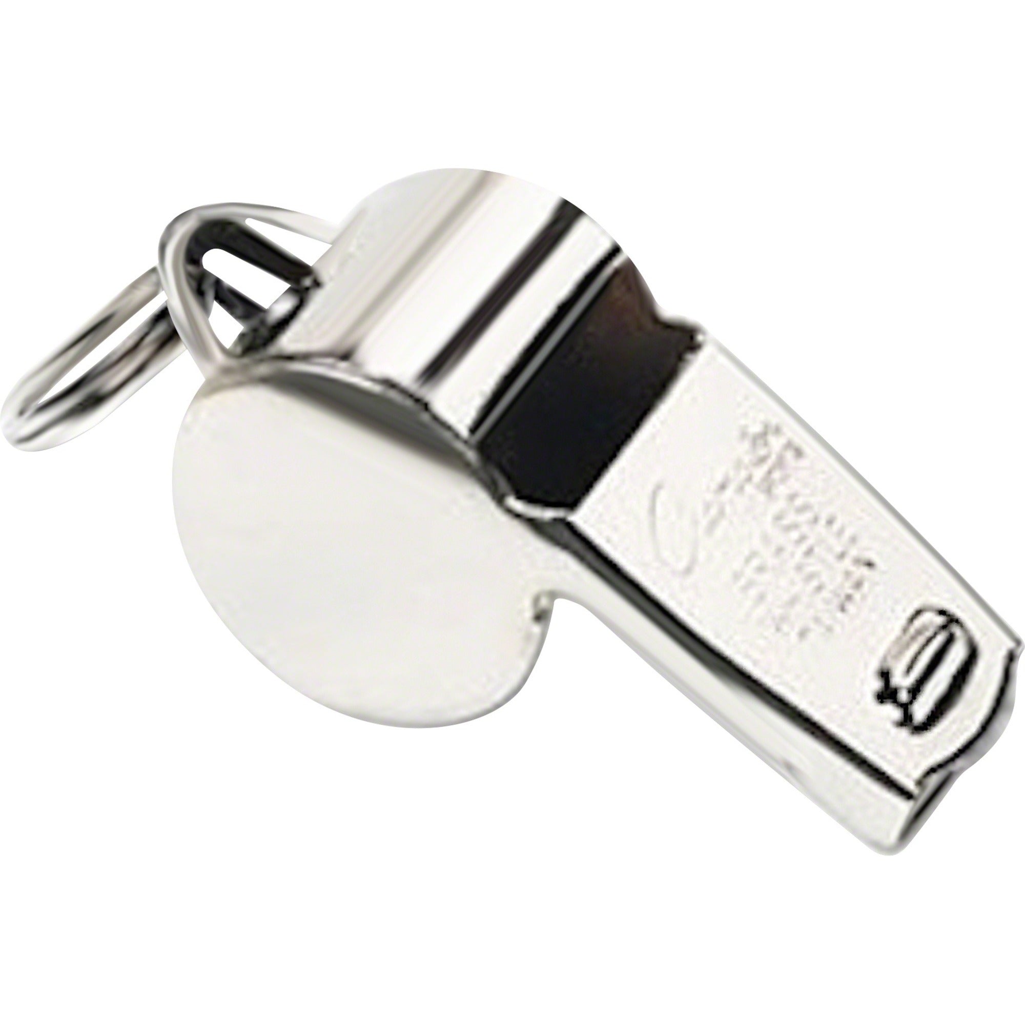 Champion Sports Heavyweight Metal Whistle - Silver - 1 Dozen